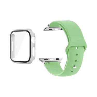 Imagem de Protetores De Tela Para Pulseira De Apple Watch, Estojo De Vidro Para 