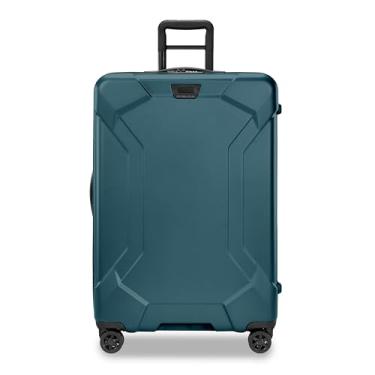 Imagem de Briggs & Riley Giratório grande de 76 cm – Bagagem despachada para viagem, malas com rodas, bolsa rígida com rodinhas para homens e mulheres, zíper autorreparável – Coleção Torq, oceano