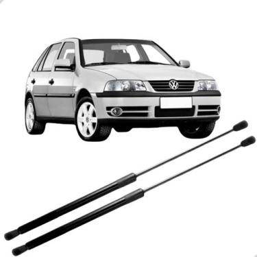 Imagem de Par Amortecedor Tampa Traseira Porta Mala Gol Gii Com limpador - megaa