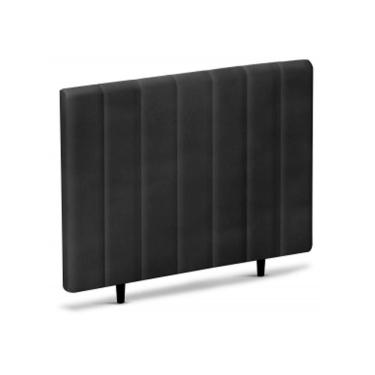 Imagem de Cabeceira Castor Queen Revollution Preto 158cm