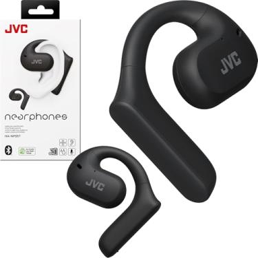 Imagem de JVC Nearphones Fones de ouvido sem fio abertos com drivers grandes de 16 mm para som potente, uso de ouvido único e bateria de longa duração (até 17 horas) - HANP35TW (preto)