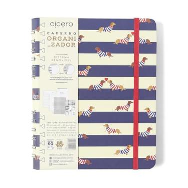 Imagem de CADERNO ORGANIZADOR PRAIA PAUTADO & PONTADO A5 CACHORROS