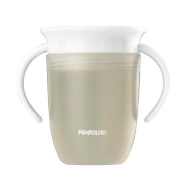 Imagem de Copo Infantil De Treinamento 360 Antivazamento Anatômico 210ml Silicon