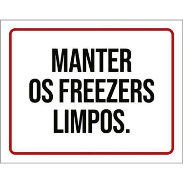 Imagem de Kit 3 Placas Manter Os Freezers Limpos 36X46