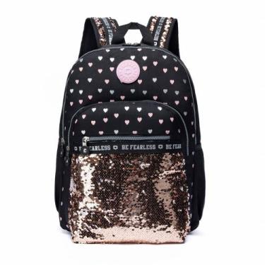 Imagem de Mochila Casual Reforçada Espaçosa Escola Faculdade - TREKKER