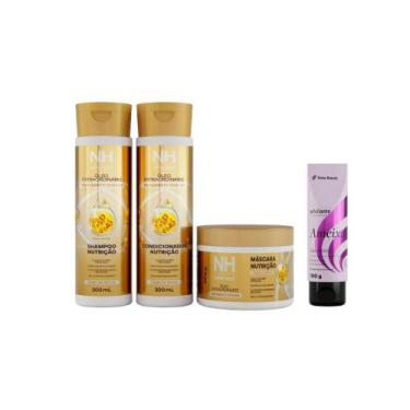Imagem de Kit Capilar NH Extraordinário + Esfoliante Facial e Corporal - Belkit,