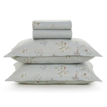 Imagem de Jogo De Cama Queen Karsten 160 Fios 100% Algodão Percal 4pçs, Adeline