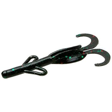 Imagem de Zoom Bait Isca de porco para escova de bebê, pacote com 12 (esmeralda preta, 13 cm)