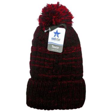 Imagem de Touca De Inverno Unissex Com Pompom Pequeno Para Frio Em Poliéster Tri