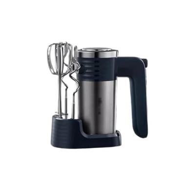 Imagem de Batedor de Ovos 304 batedor de ovos de aço inoxidável elétrico doméstico misturador de bolo de alta potência pequeno batedor automático Espumador de Leite