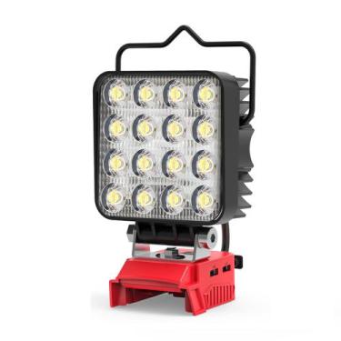 Imagem de Luz de trabalho LED Azocek compatível com bateria Mil-wau-kee 18V