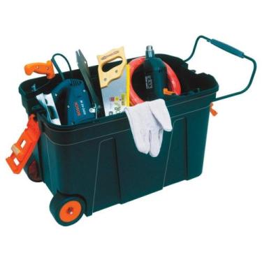 Imagem de Caixa Organizadora de Ferramentas com Rodinha São Bernardo CR-01