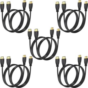 Imagem de Cabo HDMI MOSIMLI 4K 2.0, pacote com 10 pés, barra de som para TV