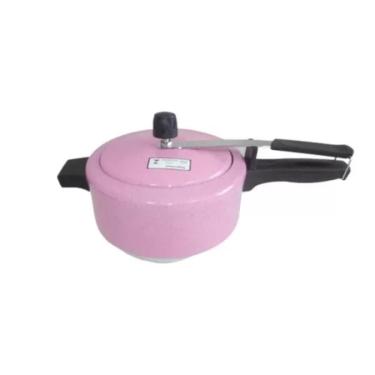 Imagem de Panela De Pressão 4,5 Litros Rosa Lisa  - Alusol