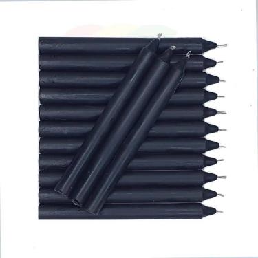 Imagem de Vela Quilo Palito Preta Vela Preta 1 Kg  28 Vela 