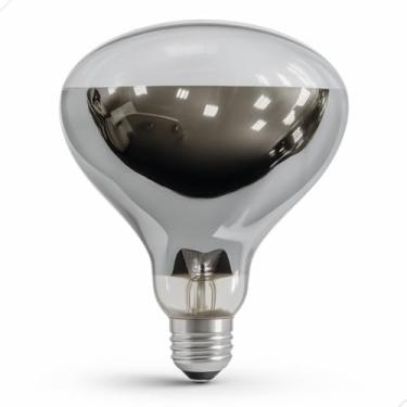 Imagem de Lâmpada de Secagem 220v Infravermelho para Aquecimento Alta Temperatura Reptéis Aves e Estufa 250w (1)