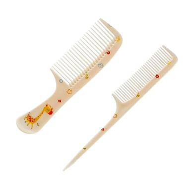 Imagem de Generic Kits de pentes de dentes finos para mulheres e meninas, pente de cabelo clássico e pente de cauda de rato para pentear as costas, provocar raiz, ferramenta ideal para cabelos encaracolados