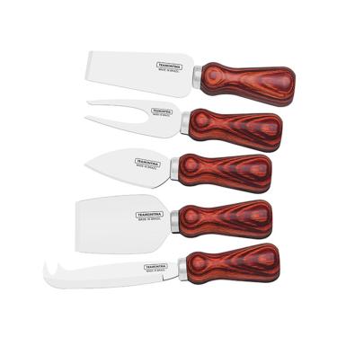 Imagem de Jogo para Queijo em Inox 5pçs - Tramontina