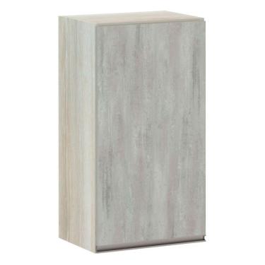 Imagem de Armário Luciane 40cm 1 Porta Luci Legno Crema C/Concreto