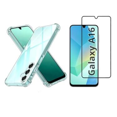 Imagem de Kit Capa Anti Impacto Capinha + Pelicula 3d Para Samsung Galaxy Todos Modelos (Galaxy A16)