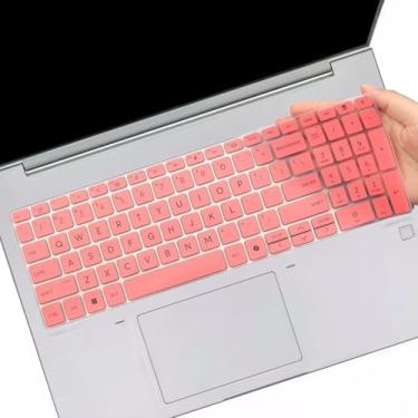 Imagem de Capa de teclado para laptop HP EliteBook 660 G11 40.6 cm e HP EliteBook 665 G11 16 polegadas 2025 2024 acessórios capa protetora teclado skin layout dos EUA - rosa