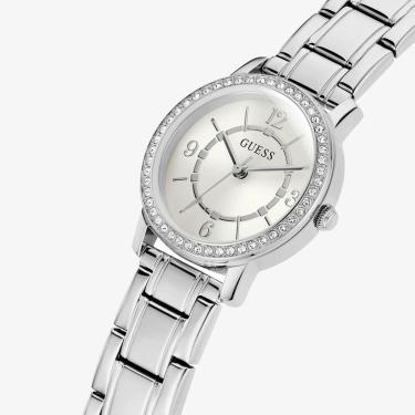 Imagem de Relógio Guess Feminino Em Aço Prateado - Gw0468L1