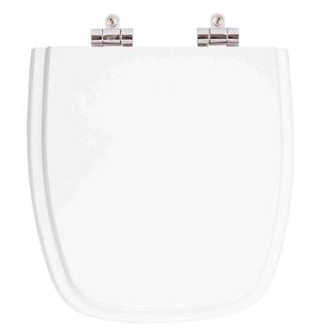 Imagem de Assento Sanitário Poliester Com Amortecedor City Branco Para Vaso Celite