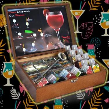 Imagem de Kit Gin Mastery Collection - 12 Xaropes + 12 Especiarias para Gin + Co