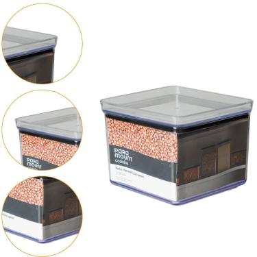 Imagem de Pote Hermético Lumini 3040 Ml Quadrado Cristal Bpa Free