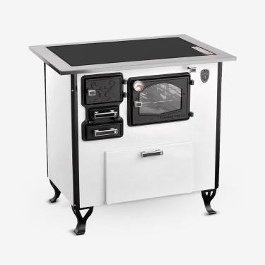 Imagem de Fogão A Lenha Direito Branco Vitroceramica Nº2