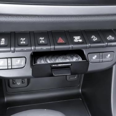 Imagem de RUNROAD Bandeja organizadora de console central compatível com acessórios Chevy Colorado/GMC Canyon 2015-2022, console de bandeja de gaveta de apoio de braço para Colorado Canyon Z71 ZR2 Denali
