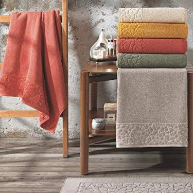 Imagem de Toalha de Banho Dohler Felpudo Jacquard Confort cor:11435