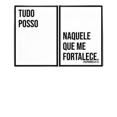 Imagem de Kit 3 Quadros Entrego Aceito Confio Agradeço 24X18Cm - Preta - Quadros