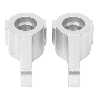 Imagem de Substituição do suporte do eixo do cubo traseiro de liga de alumínio Ainoli adequado para ECX 2WD 1/10 RC Hobby Car (Prata ECX334000S)