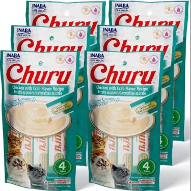 Imagem de Churu Galinha Com Caranguejo Display Com 6