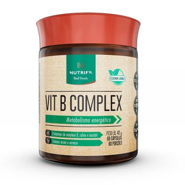 Imagem de Vitamina Vit B Complex Nutrify 60 Cápsulas