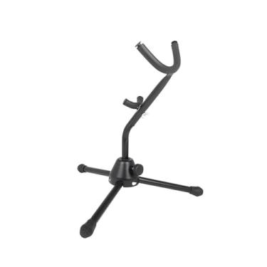 Imagem de Acessórios profissionais de saxofone portátil dobrável para saxofone alto tenor, suporte de metal para saxofone alto tenor, acessórios de instrumento de sopro de madeira