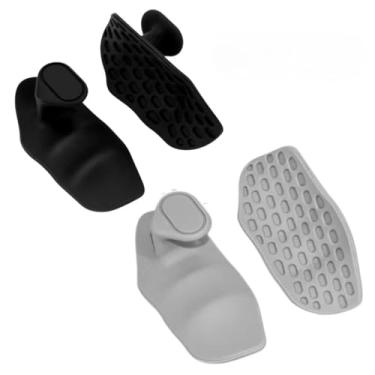 Imagem de Luva para Musculação Treino Grip Protetor de Mão Cross Fit Antiderrapante Halteres e Barras(Preto + Cinza)