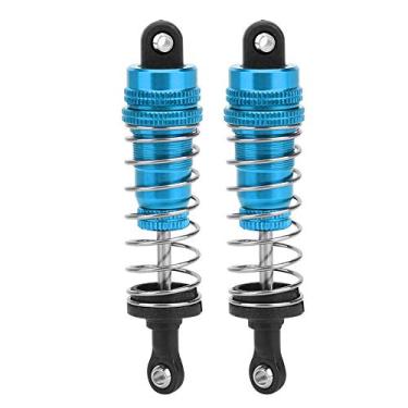 Imagem de SIWOTED Metal Shock Struts Damper RC Peças sobressalentes para modelo 1/14 144001 RC (Azul)