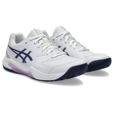 Imagem de Tênis ASICS Gel-Dedicate 8 - Feminino - Branco/Azul - tam: 39