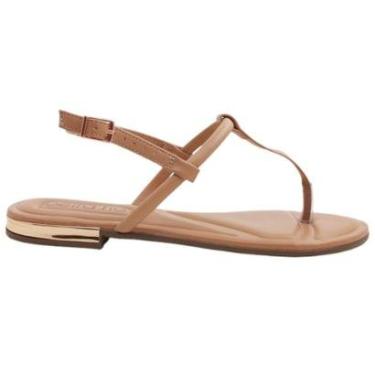 Imagem de Sandália Dedo Feminina Rasteira Casual Básica Dia a Dia Trabalho Passeio Conforto Beira Rio 8263.972-Feminino