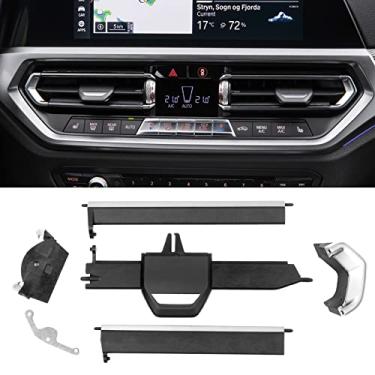 Imagem de Jaronx Compatível com BMW Air Vent Clips Tab para 3' G20 G21/4' G22/X3 G01/X4 G02/Z4 G29, Clipes de acabamento de ventilação CA atualizados conjunto de abas de saída de ar condicionado para BMW Série