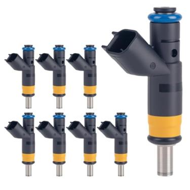 Imagem de Substituição de injetores de combustível compatível com Dodge Charger Durango/Ram 1500 2500 3500, compatível com Jeep Commander Grand Cherokee 5.7L 2009-2018 8PCS OE#05037479AA FJ732