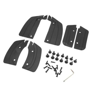 Imagem de aqxreight 6 Pcs Retalhos de Lama de Carro Protetor de Lama de Roda de PVC Kit de Substituição de Protetores de para 2018 a 2023, Verifique e Aposte Retalhos de de Carro Protetores de Protetor de de