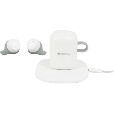 Imagem de Soundstream Fones de ouvido sem fio h2GO – IPX6 resistente à água e ao suor com carregamento sem fio Qi