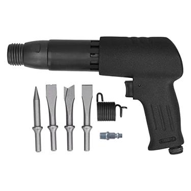 Imagem de Ferramenta de pá de martelo pneumático industrial poderoso tipo reto cinzel de ar 250 KP767 velocidade de alto impacto 2100bpm para cinzelamento de tijolos demolição de parede (Estilo EUA)