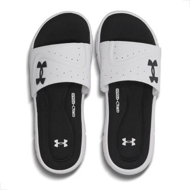 Imagem de Chinelo Under Armour Masculino Ignite VI SE 6007001-WTWTBK-Masculino