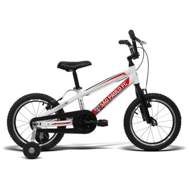 Imagem de Bicicleta Infantil Oficial GTS M1 do São Paulo futebol Clube Aro 16 freio V-brake Quadro Alumínio |-Unissex