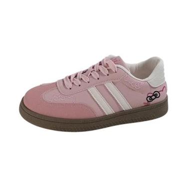 Imagem de Tênis Esportivos Femininos Bonitos Com Bordado Antiderrapante Para Pri