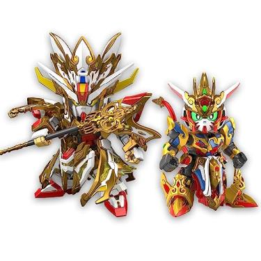 Imagem de Bandai Hobby - SD Gundam World Heroes - #33 SDW Revival of the Hero! Wukong Impulse (Childhood Ver.) e Sanzang Strike Freedom Kit de modelo